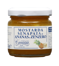 Mostarda senapata di ananas e zenzero